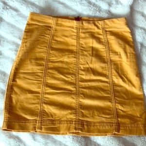 Free people corduroy skirt